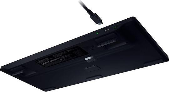 Razer BlackWidow V4 Low Profile HyperSpeed Ασύρματο Gaming Μηχανικό Πληκτρολόγιο Tenkeyless με Yellow διακόπτες και RGB φωτισμό Αγγλικό US 1.28.80.26.319