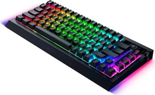 Razer BlackWidow V4 Pro Ασύρματο Gaming Μηχανικό Πληκτρολόγιο 75% με Orange διακόπτες και RGB φωτισμό Αγγλικό US 1.28.80.11.146