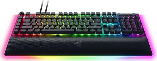 Razer Blackwidow V4 Pro Gaming Μηχανικό Πληκτρολόγιο με RGB φωτισμό Αγγλικό UK Πράσινο 1.28.80.26.351