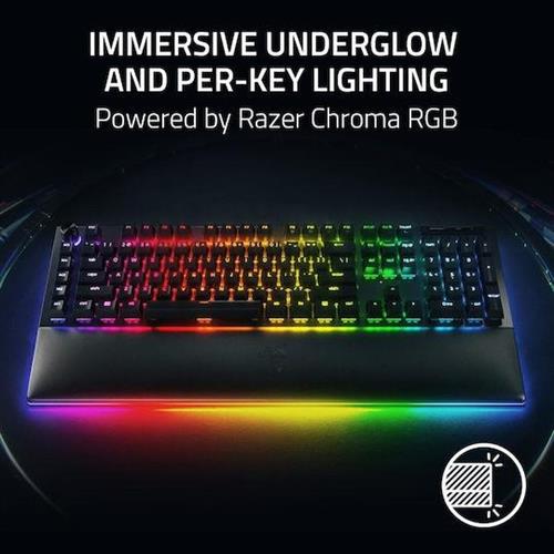 Razer Blackwidow V4 Pro Gaming Μηχανικό Πληκτρολόγιο με RGB φωτισμό Αγγλικό UK Πράσινο 1.28.80.26.351