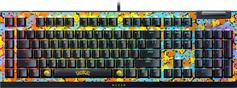 Razer Blackwidow V4 X Pokemon Kanto Starters Gaming Μηχανικό Πληκτρολόγιο με Mechanical διακόπτες και RGB φωτισμό Αγγλικό US Πολύχρωμο 1.28.80.11.149