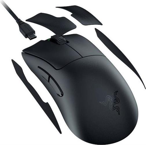 Razer Deathadder V3 Pro Ασύρματο Gaming Ποντίκι 30000 DPI Μαύρο 1.28.80.12.126