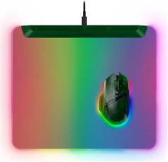 Razer Firefly V2 Pro Phantom Green Gaming Mouse Pad Medium 360mm με RGB Φωτισμό 1.28.80.26.314