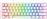 Razer Huntsman Mini Gaming Μηχανικό Πληκτρολόγιο 60% με Clicky διακόπτες και RGB φωτισμό Αγγλικό U) Λευκό 1.28.80.11.087