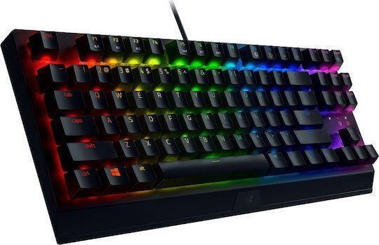 Razer Huntsman V3 X Οπτικό Gaming Πληκτρολόγιο Tenkeyless με RGB φωτισμό Ελληνικό Μαύρο-Μωβ 1.28.80.11.143
