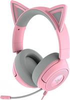 Razer Kraken Kitty V3 X Over Ear Gaming Headset με σύνδεση 3.5mm Quartz for Nintendo Switch, Nintendo Switch 2, PC, PS5, XBOX 1.28.80.26.328