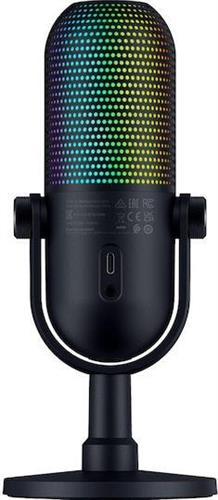 Razer Seiren V3 Chroma 32-Bit DSP Πυκνωτικό Μικρόφωνο Επιτραπέζιο 1.28.80.26.342