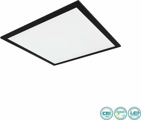 Reality Alpha Τετράγωνο Χωνευτό LED Panel Ισχύος 18W με Θερμό Λευκό Φως Μ45cm R62324532