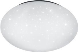 Reality Hikari Μοντέρνα Πλαστική Πλαφονιέρα Οροφής με Ενσωματωμένο LED Λευκή 74cm