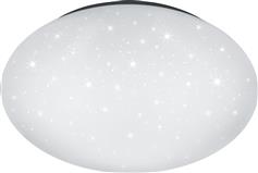 Reality Hikari Μοντέρνα Πλαστική Πλαφονιέρα Οροφής με Ενσωματωμένο LED Λευκή 74cm