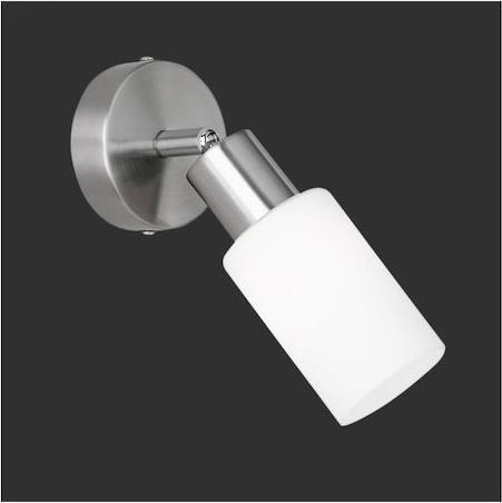 Reality Mars Μονό Σποτ με Ντουί E14 Ασημί