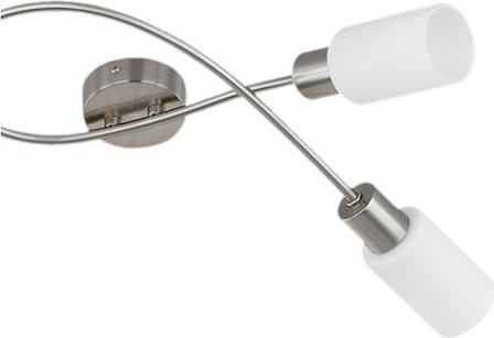 Reality Mars Τριπλό Σποτ με Ντουί E14 Ασημί