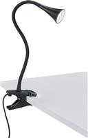 Reality Viper Φωτιστικό Γραφείου LED με Εύκαμπτο Βραχίονα και Κλιπ Μαύρο