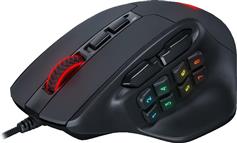 Redragon Aatrox M811 RGB Gaming Ποντίκι 12400 DPI Μαύρο 28.00.0018