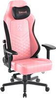 Redragon C615P Καρέκλα Gaming Δερματίνης με Ρυθμιζόμενα Μπράτσα Ροζ 28.16.0006