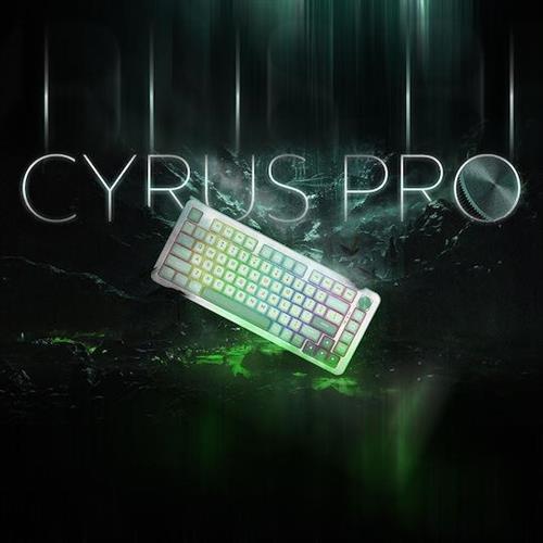 Redragon Cyrus PRO K681MG-RGB-Pro Ασύρματο Gaming Μηχανικό Πληκτρολόγιο 75% με RGB φωτισμό Αγγλικό US Πράσινο 28.01.0057