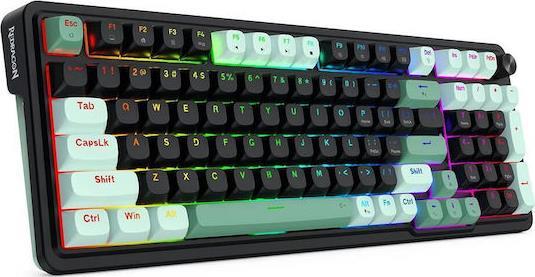 Redragon Eisa K686BG-RGB-M Gaming Μηχανικό Πληκτρολόγιο με Magnetic διακόπτες και RGB φωτισμό International English Μαύρο 28.01.0081