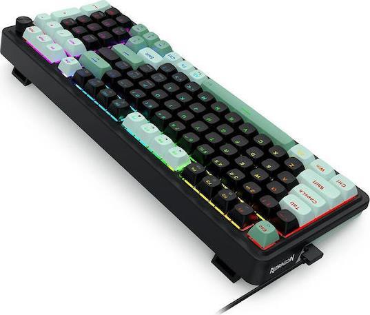 Redragon Eisa K686BG-RGB-M Gaming Μηχανικό Πληκτρολόγιο με Magnetic διακόπτες και RGB φωτισμό International English Μαύρο 28.01.0081