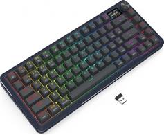 Redragon Flekact K708RGB-Pro Ασύρματο Οπτικό Gaming Πληκτρολόγιο 75% με RGB φωτισμό Αγγλικό US 28.01.0060