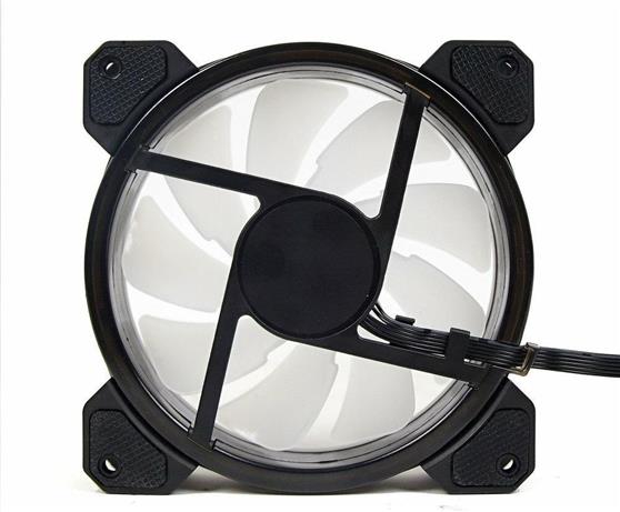 Redragon GC F009 Case Fan 120mm με RGB Φωτισμό και Σύνδεση 4-Pin Molex Σετ 3τμχ 28.07.0002