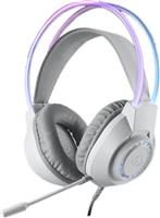 Redragon H231W Scream Over Ear Gaming Headset με σύνδεση 3.5mm Λευκό 28.02.0016