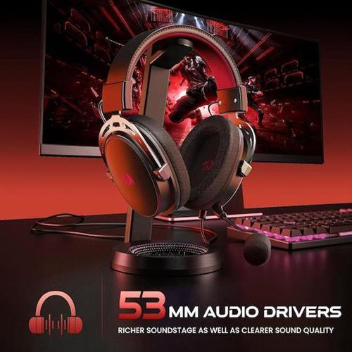 Redragon H541 Over Ear Gaming Headset με σύνδεση 3.5mm-USB for Nintendo Switch, PC, XBOX 28.02.0028