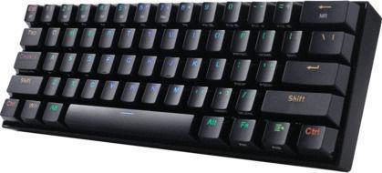 Redragon K530 Draconic Pro Ασύρματο Gaming Μηχανικό Πληκτρολόγιο 60% με Custom Brown διακόπτες και RGB φωτισμό International English 28.01.0084