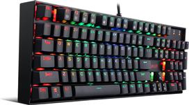 Redragon K551 RGB Mitra Gaming Μηχανικό Πληκτρολόγιο με Custom Blue διακόπτες και RGB φωτισμό Αγγλικό US 28.01.0078