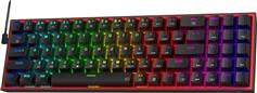 Redragon K628-RGB Pollux Gaming Μηχανικό Πληκτρολόγιο 75% με Custom Red διακόπτες και RGB φωτισμό Αγγλικό US