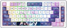 Redragon K681ACG-RGB-PRO Ασύρματο Gaming Μηχανικό Πληκτρολόγιο 75% με RGB φωτισμό Αγγλικό US Πολύχρωμο 28.01.0067