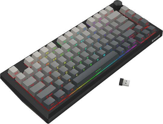 Redragon K687GG-RGB-PRO Ασύρματο Gaming Μηχανικό Πληκτρολόγιο 65% με Custom Linear διακόπτες και RGB φωτισμό Αγγλικό US 28.01.0068