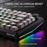 Redragon K687GG-RGB-PRO Ασύρματο Gaming Μηχανικό Πληκτρολόγιο 65% με Custom Linear διακόπτες και RGB φωτισμό Αγγλικό US 28.01.0068