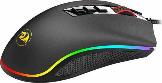 Redragon M711 Cobra RGB Gaming Ποντίκι Μαύρο 28.00.0005