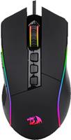 Redragon M812-RGB Plank Gaming Ποντίκι 16000 DPI Μαύρο 28.00.0019