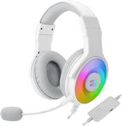 Redragon Pandora H350W Over Ear Gaming Headset USB Λευκό 28.02.0022