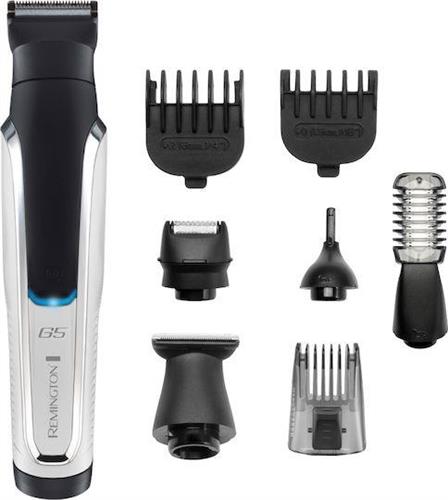 Remington PG5000 G5 Graphite Series Σετ Επαναφορτιζόμενης Κουρευτικής Μηχανής Ασημί