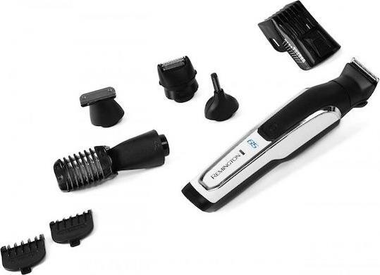 Remington PG5000 G5 Graphite Series Σετ Επαναφορτιζόμενης Κουρευτικής Μηχανής Ασημί