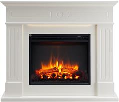 Richen Leandros Επιδαπέδιο Ηλεκτρικό Τζάκι 2000W 110x95cm Λευκό