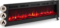 Richen Life 60 Επιτοίχιο Ηλεκτρικό Τζάκι 1800W 153x43cm
