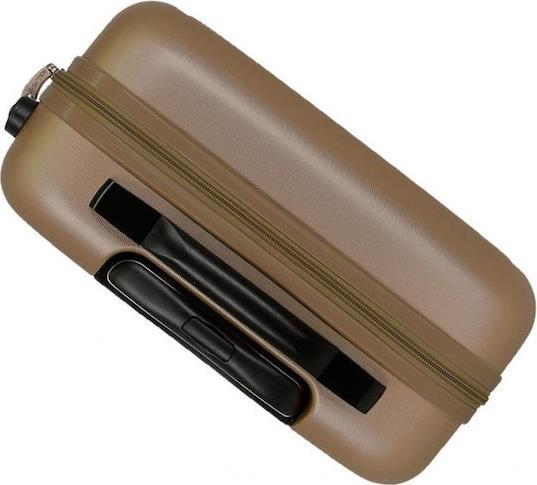 Roll Road Camboya Βαλίτσα Καμπίνας με ύψος 55cm Μπεζ 5069122