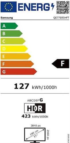 Samsung QE77S95HFTXXH Smart Τηλεόραση 77
