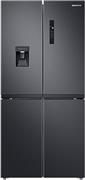 Samsung RF48A401EB4/EF Ψυγείο Ντουλάπα 488lt Total NoFrost Υ179.3xΠ83.3xΒ74cm Μαύρο Matt