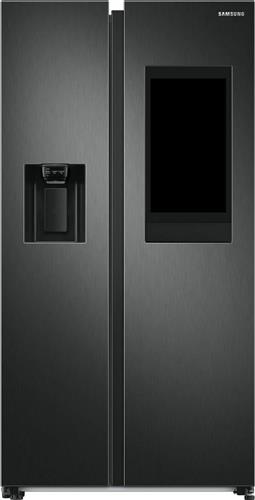 Samsung RS6HA8891B1/EG Ψυγείο Ντουλάπα 614lt Total NoFrost Υ178xΠ91.2xΒ71.6cm Μαύρο