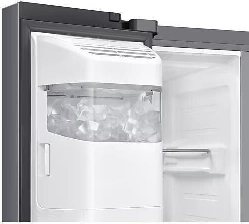 Samsung RS70F64KETEF Ψυγείο Ντουλάπα 640lt Total NoFrost Υ178.4xΠ91.2xΒ72.6cm Ανθρακί