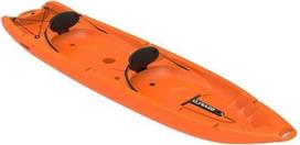 Seaflo Πλαστικό Kayak Θαλάσσης 2 Ατόμων Πορτοκαλί 72-35051-2