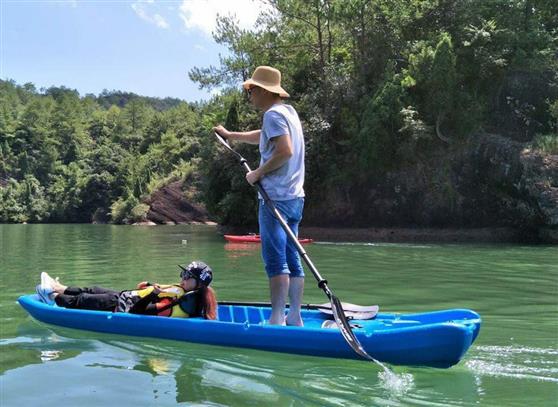 Seaflo Πλαστικό Kayak Θαλάσσης 2 Ατόμων Πορτοκαλί 72-35051-2
