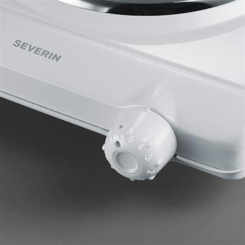 Severin KP 1091 Επιτραπέζια Εστία Εμαγιέ Μονή Λευκή