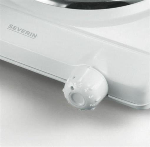 Severin KP 1091 Επιτραπέζια Εστία Εμαγιέ Μονή Λευκή