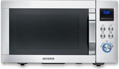 Severin MW 7918 CrispyWave Φούρνος Μικροκυμάτων με Grill 25lt Ασημί