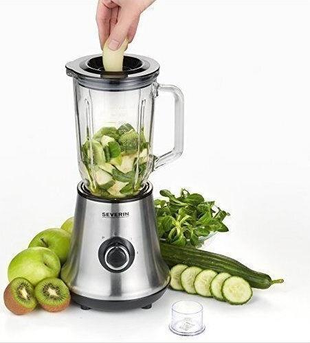 Severin SM 3734 Μπλέντερ με Γυάλινη Κανάτα 1lt 500W Inox